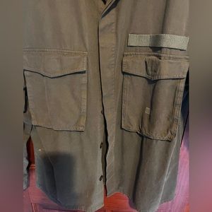 Super cool, oversized army jacket!